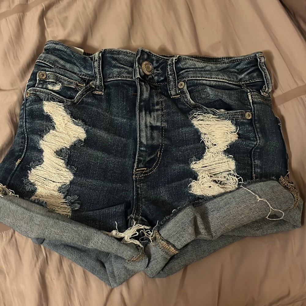 American Eagle Ripped Stylish Shorts